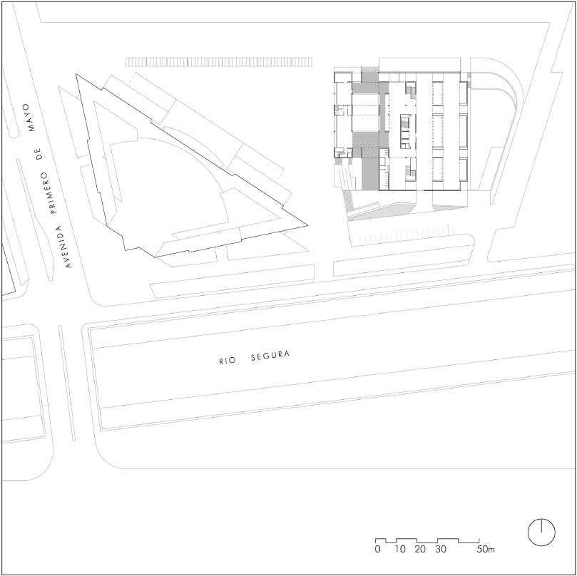 穆尔西亚会议中心 | 石金辉映的现代会议空间-10