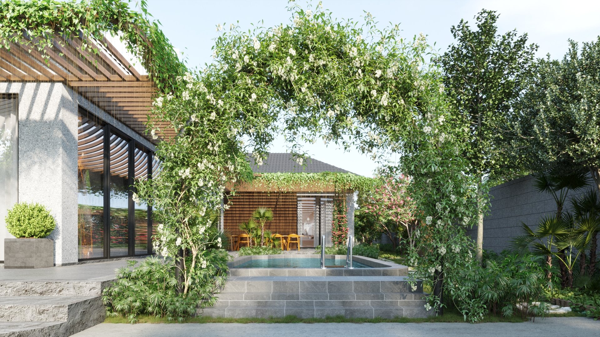 黄氏别墅（注：Hoang常见为越南姓氏黄） 丨DA Visual-5