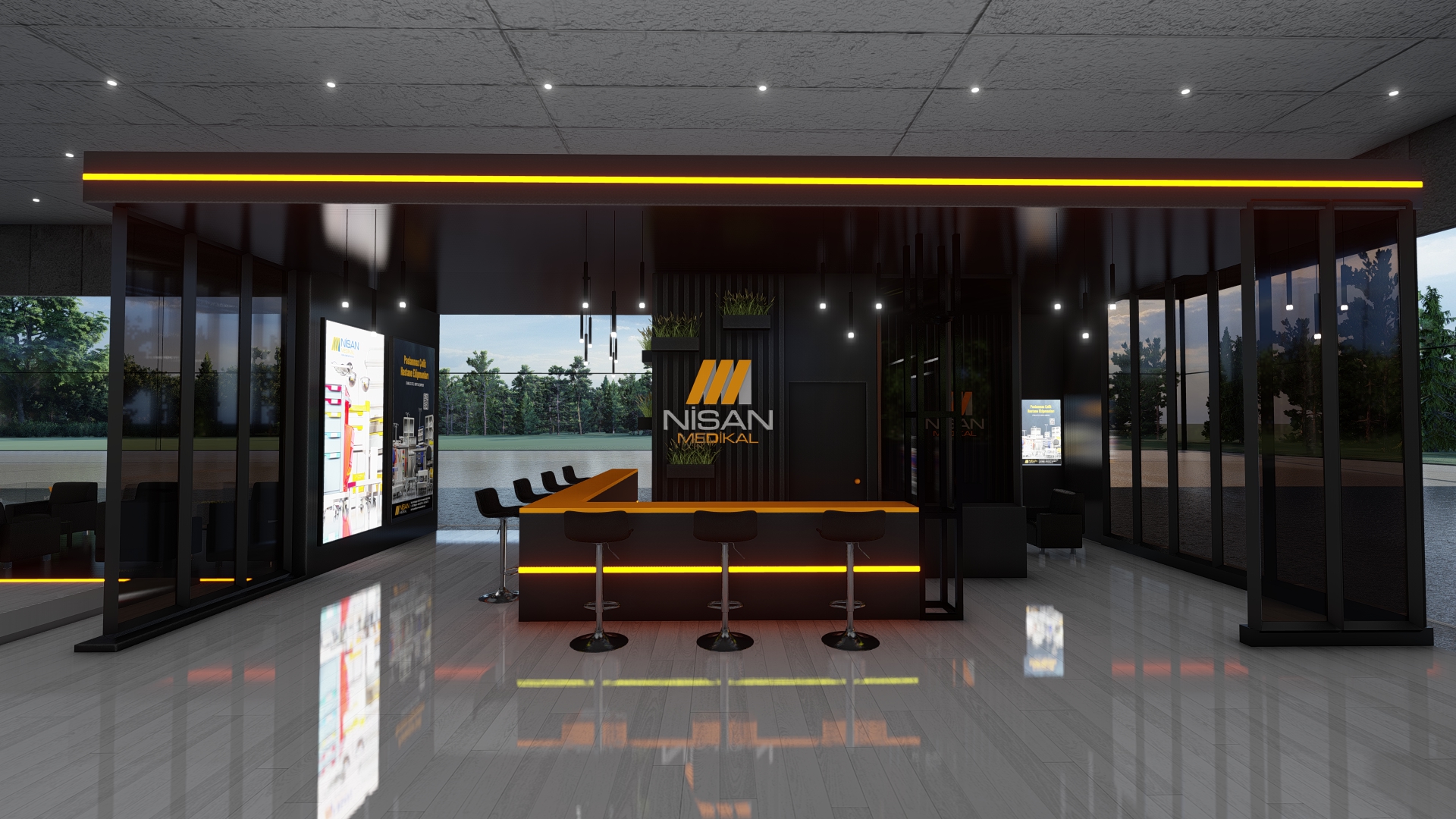 Nisan Medikal Booth Design-8