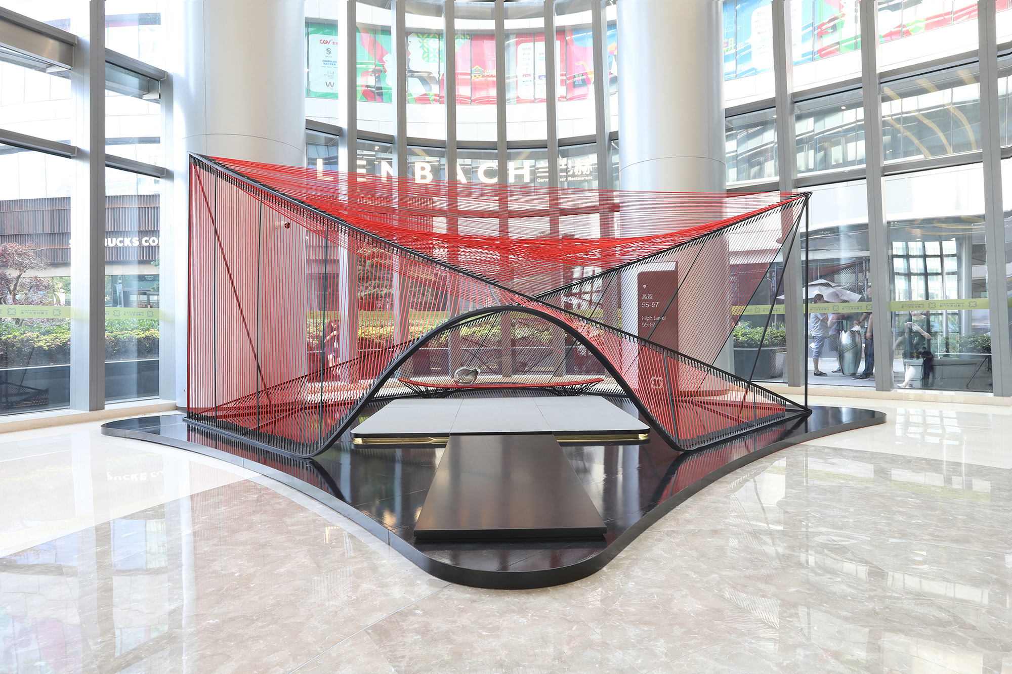 创新茶室 · 红纤维诠释传统日式茶文化-11