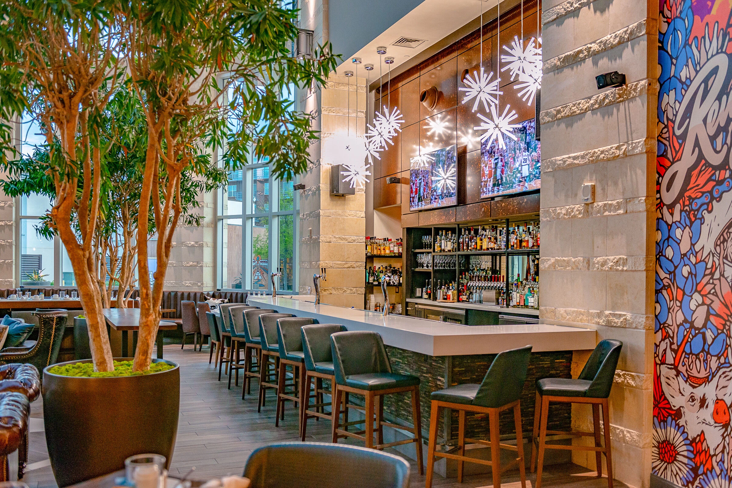 akb,一个酒店酒吧丨美国奥斯汀丨LK Architecture(室内设计部门)-8