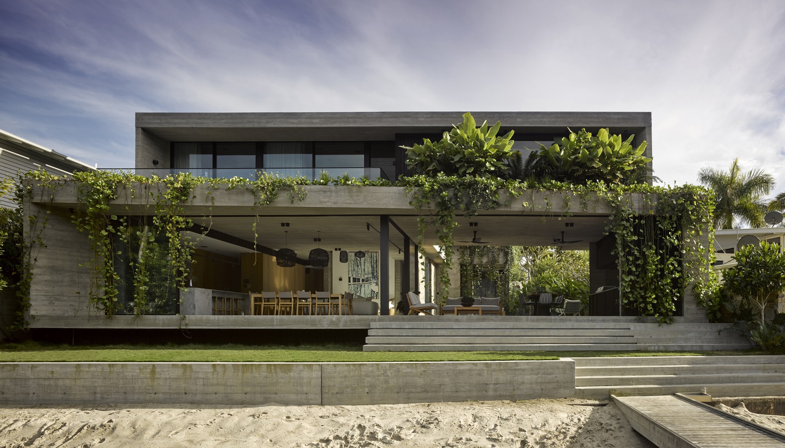 澳大利亚 Noosa 河畔别墅设计丨Shaun Lockyer Architects-11