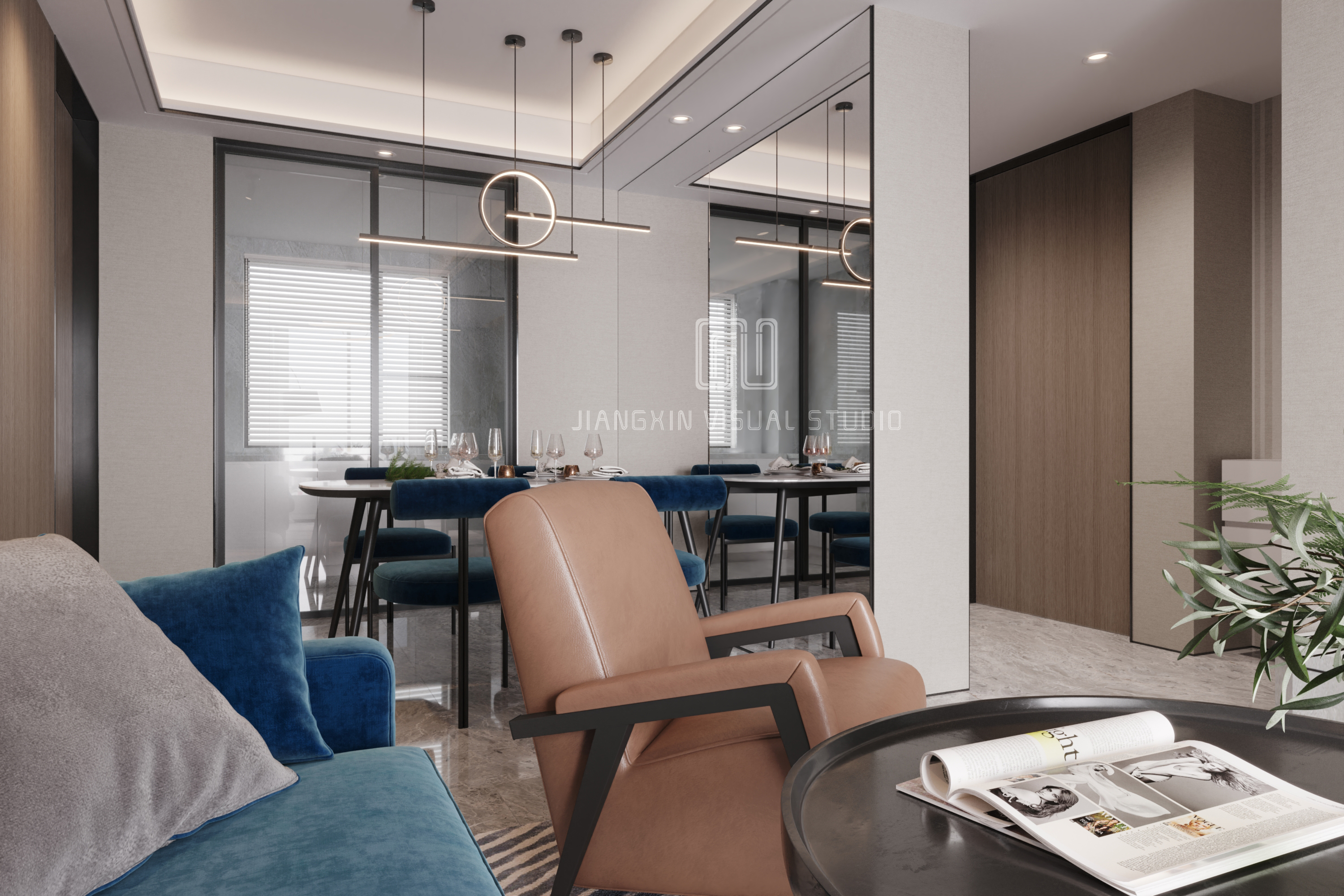 现代简约办公空间设计-49