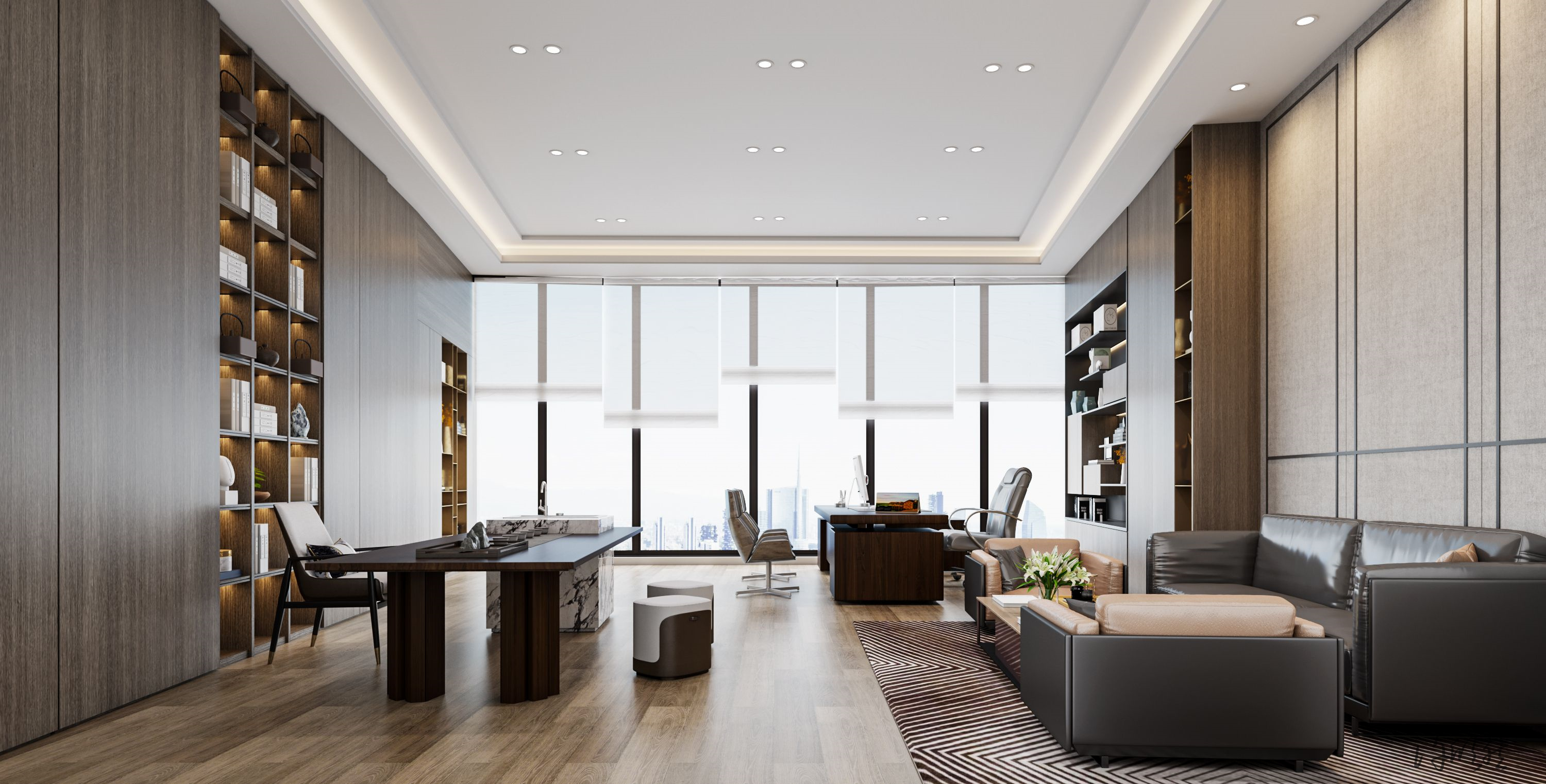 极简主义办公室设计-5