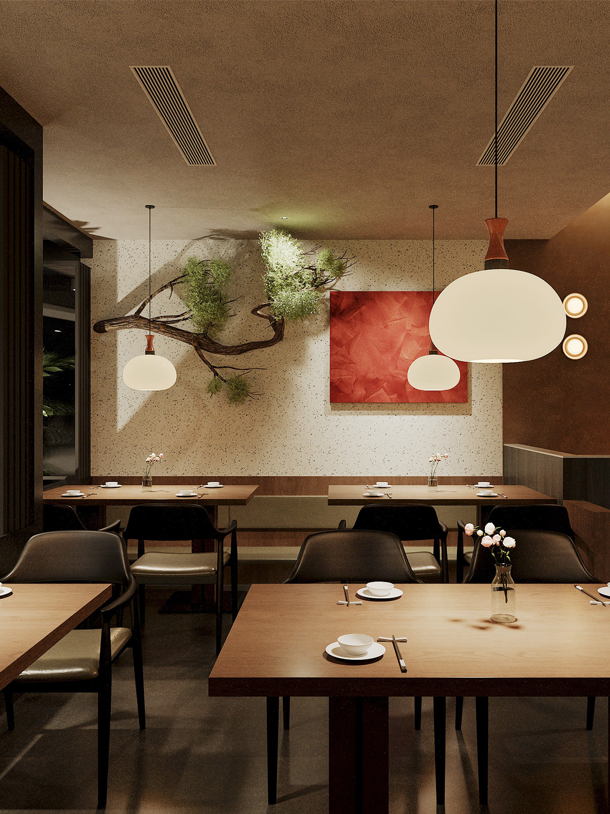 “西韩”餐厅丨TSOO,主案设计为Mr曹-8