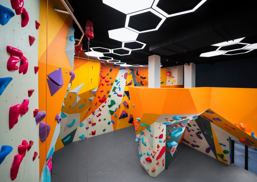 上海古北晨道攀岩馆丨中国上海丨平介设计-22