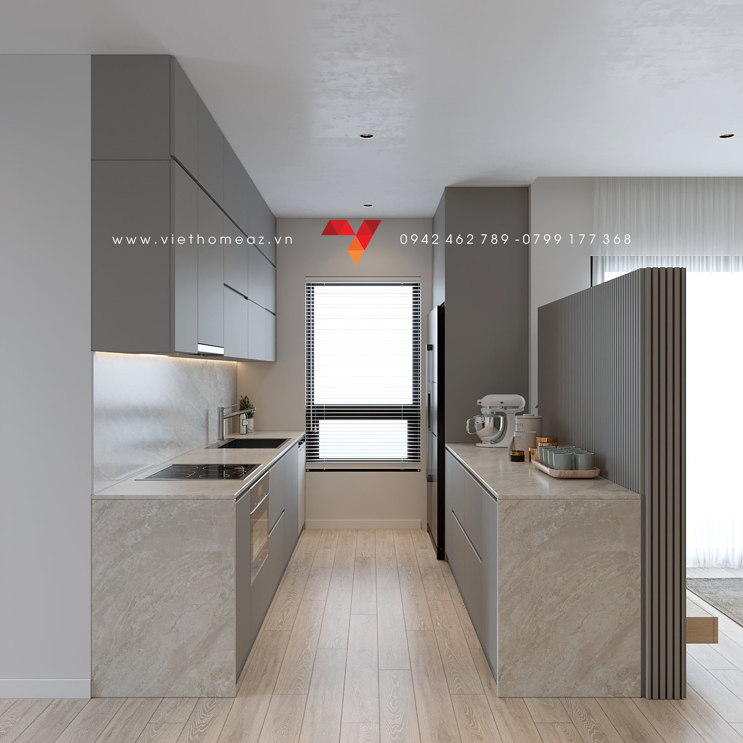 Vinhomes Smart City 室内设计项目丨越南河内丨VietHome-11