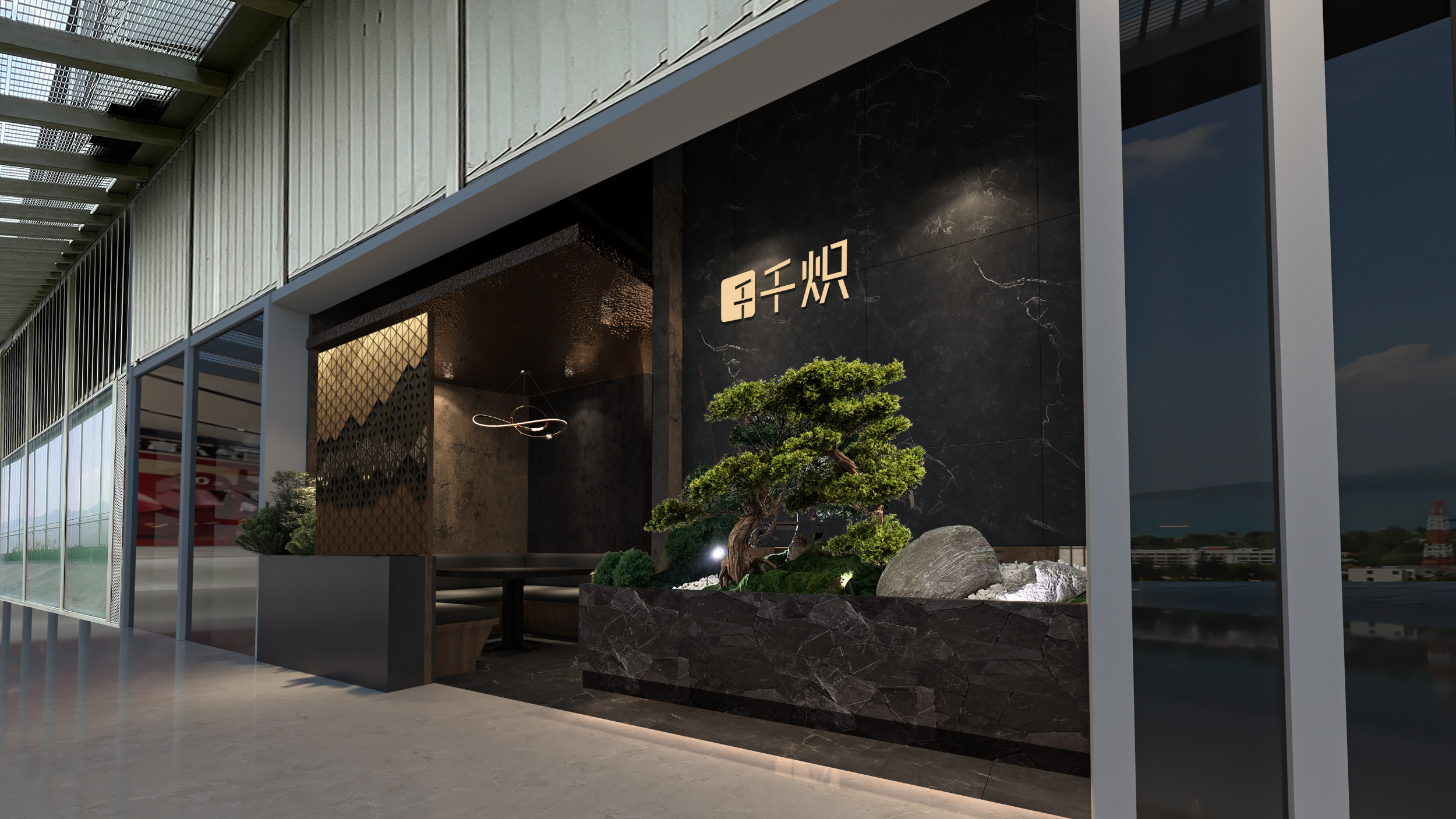 千炽铁板烧料理店丨中国深圳丨华空间设计-14