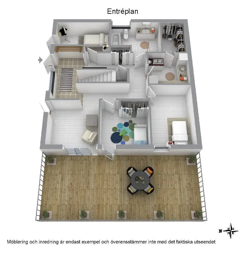 瑞典大空间家居设计，自然材质营造宽敞舒适氛围-23