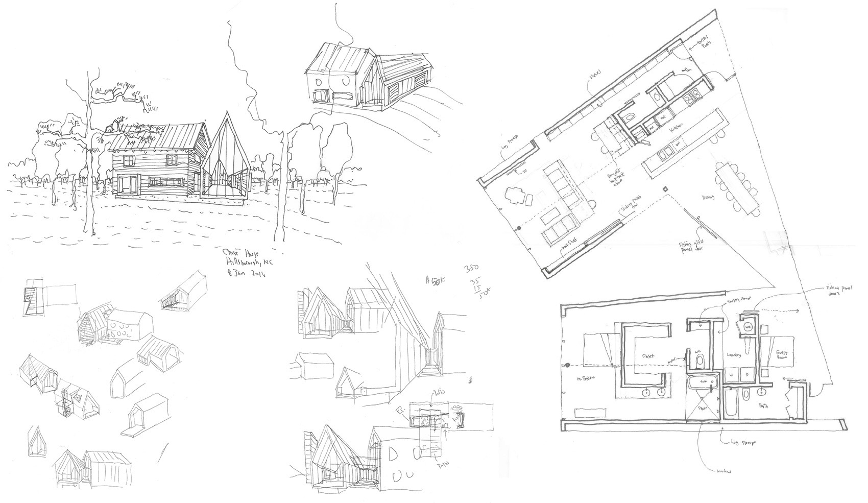 Steeplechase 住宅丨美国北卡罗来纳丨Brooks + Scarpa-18