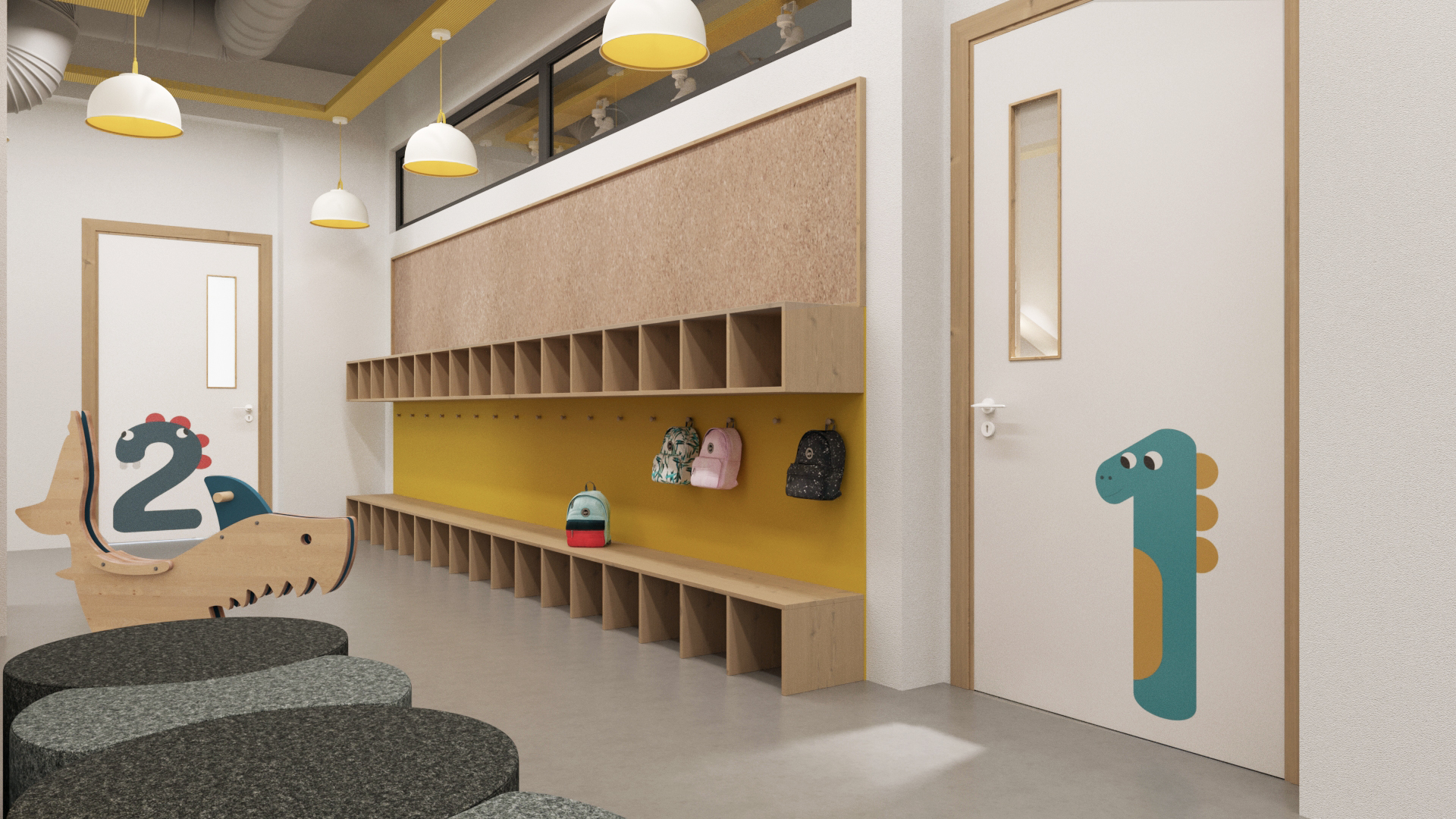 ESKİŞEHİR BİLNET 学校室内概念设计项目-10