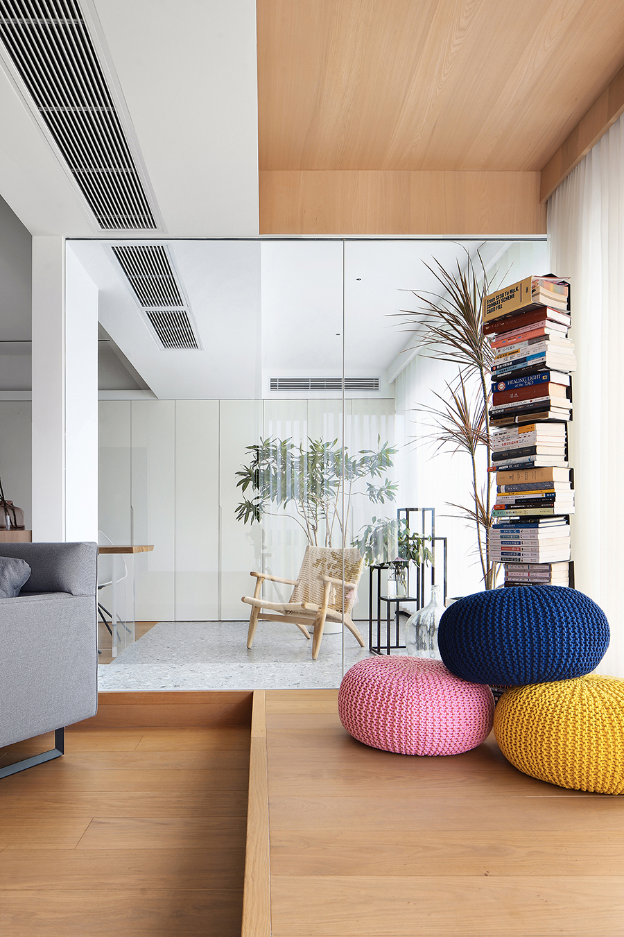 广州极简原木风的住宅-30