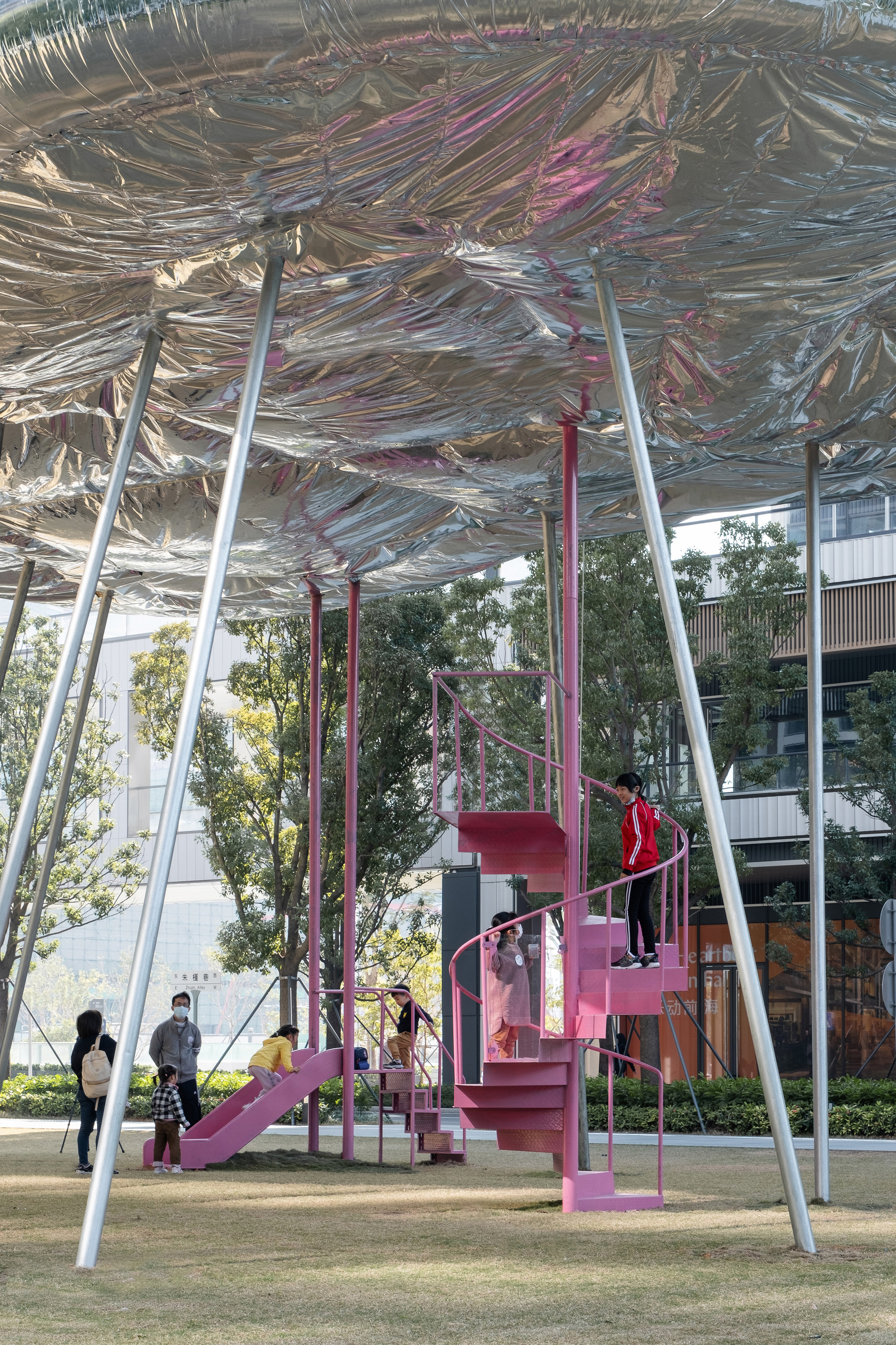 2020深圳前海未来城市建筑展“前海叠加态”、“回到未来”版块空间设计'系统与个体'（2020）（Studio10）设计-37