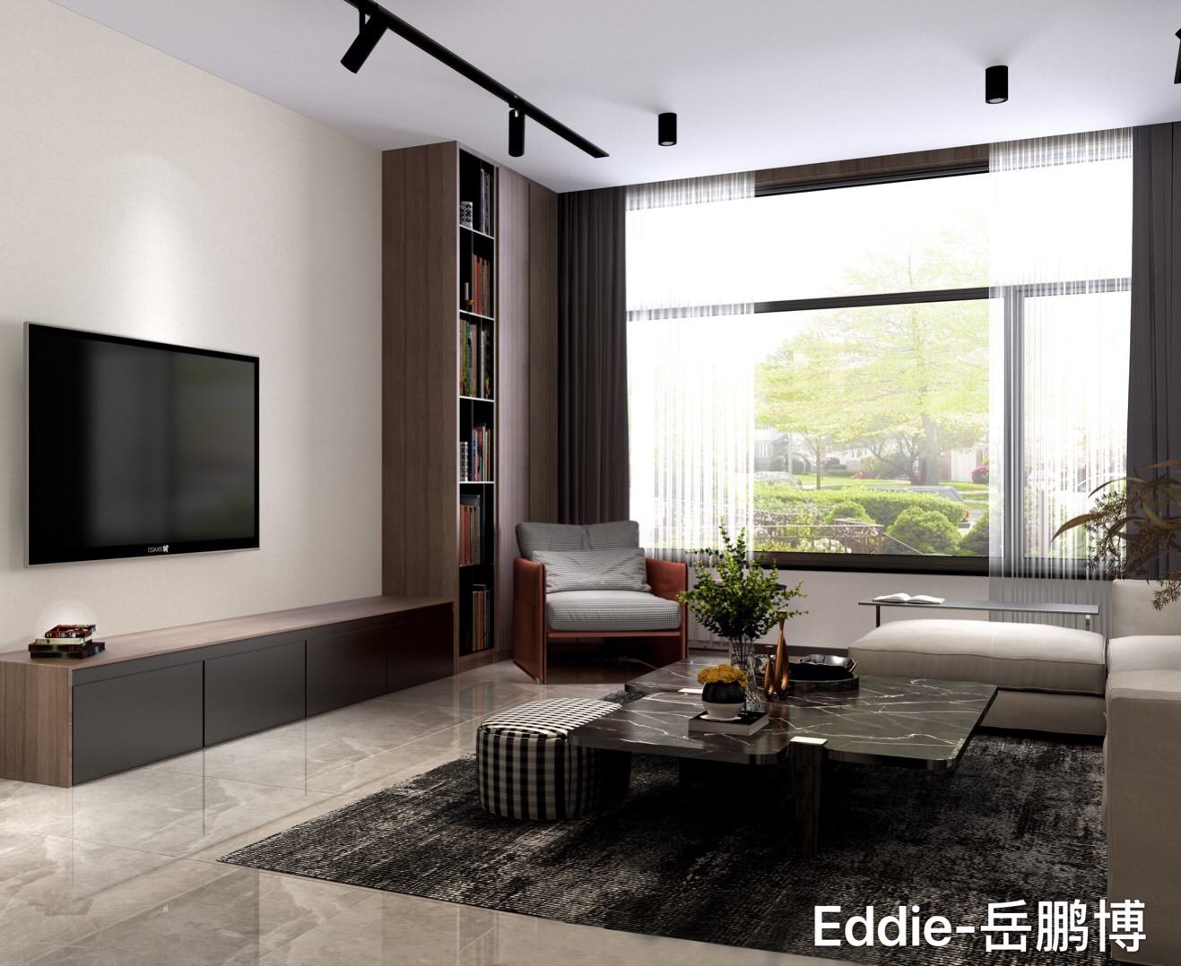 三线城市奢华家居梦 | 200 平米现代轻奢空间-9