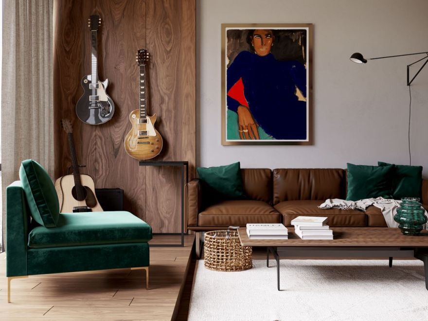 自然绿++ 白色,打造奢华空间设计-5