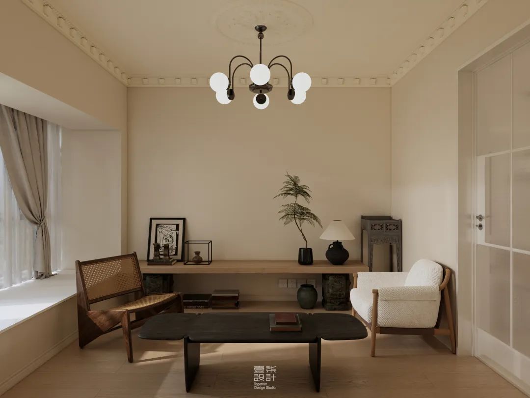 国际公馆室内设计,中海·九樾室内设计,中建·幸福城室内设计等丨壹柒设计-15