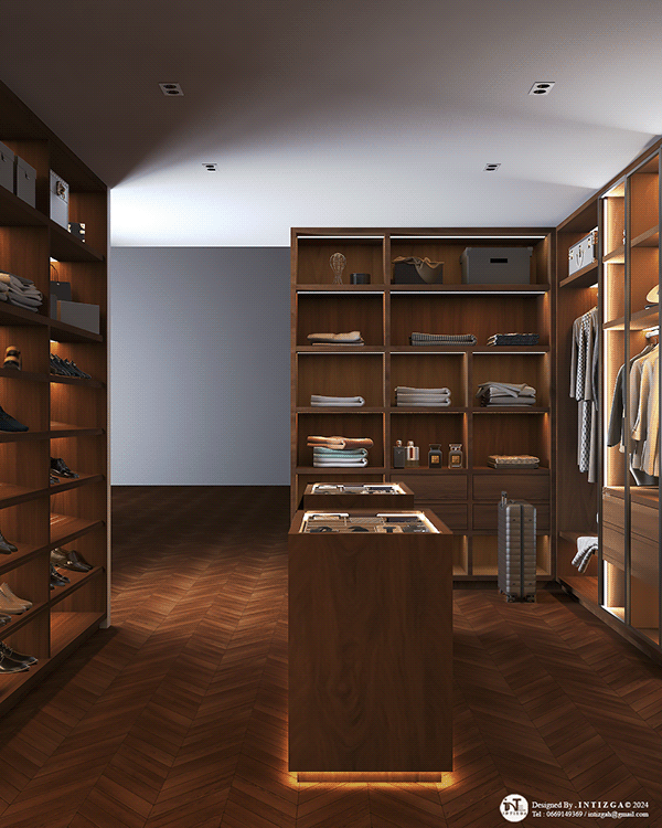 男士衣橱室内设计-10