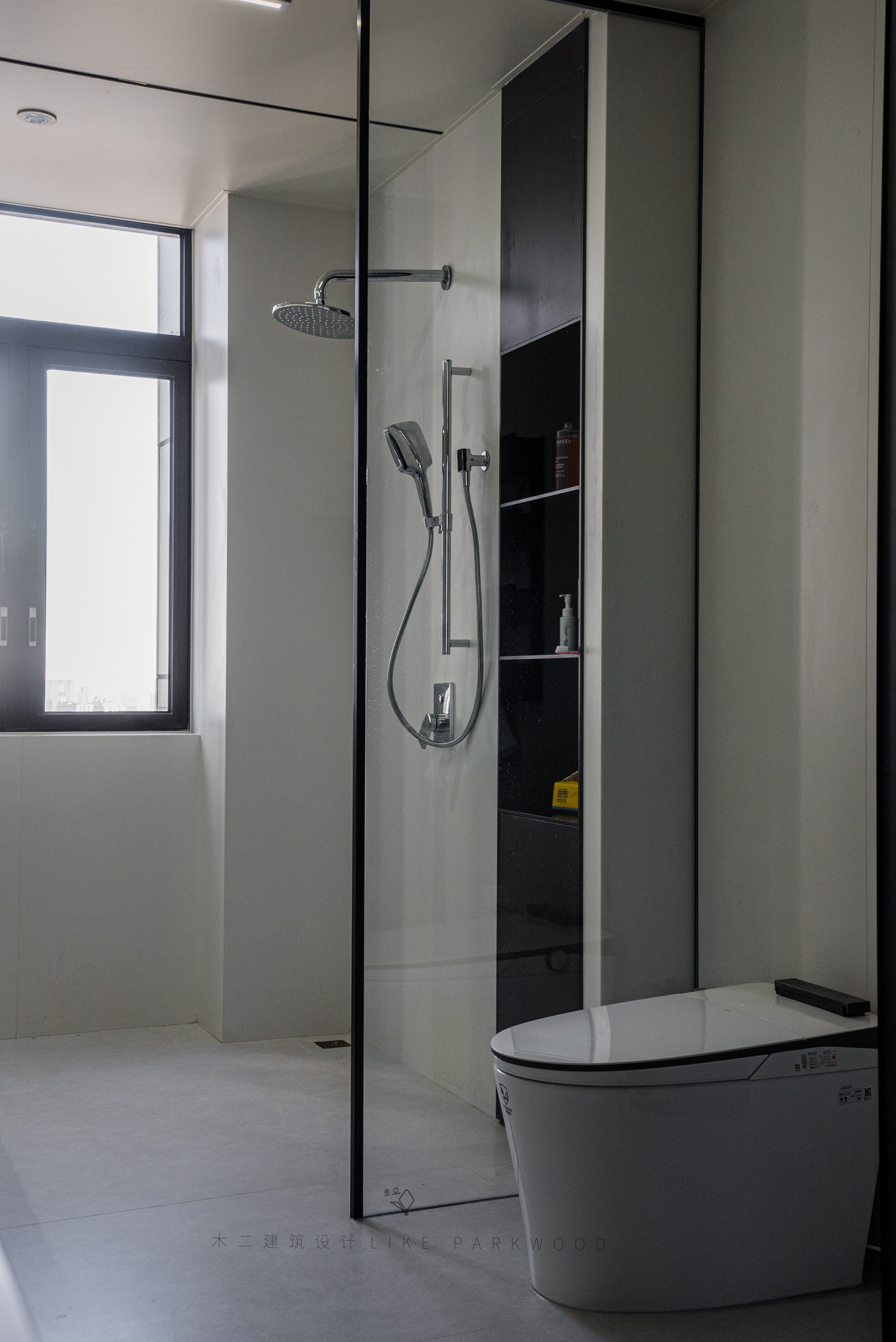 木二设计|298平极简滨江平层-42