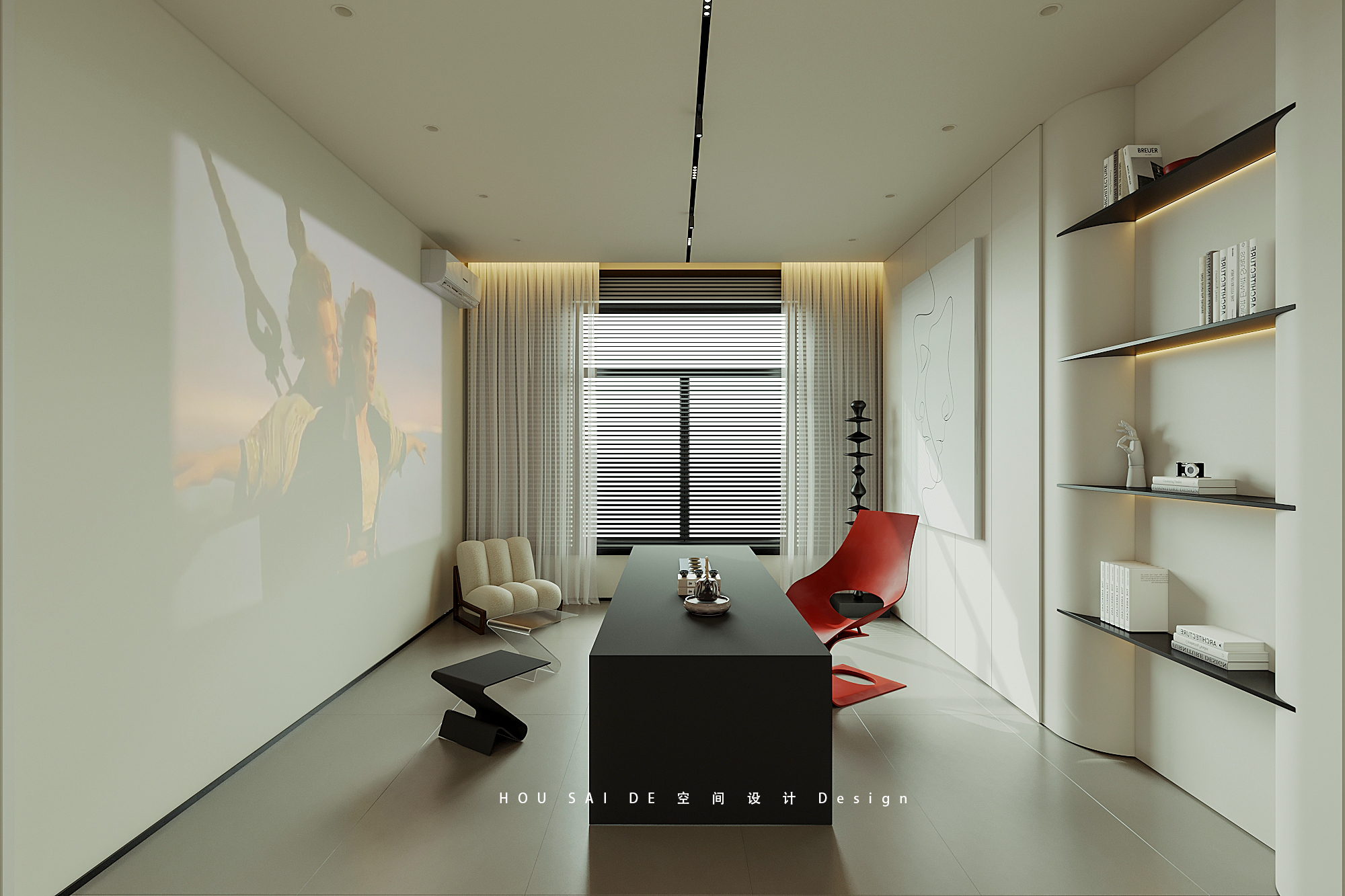 极简风格室内设计丨中国河北丨HSD 设计-25