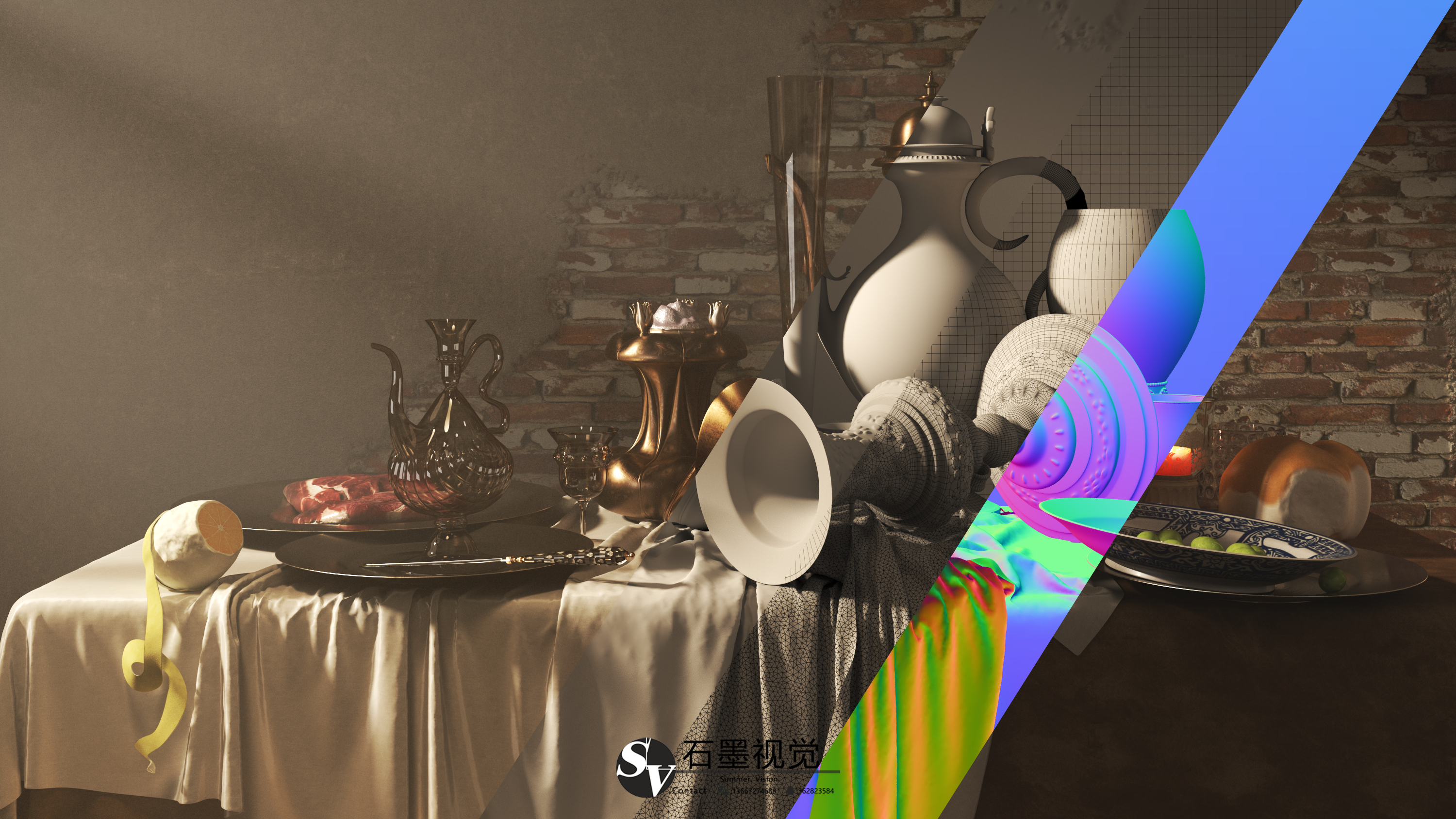 创意静物制作 | 3D 艺术的新境界-3