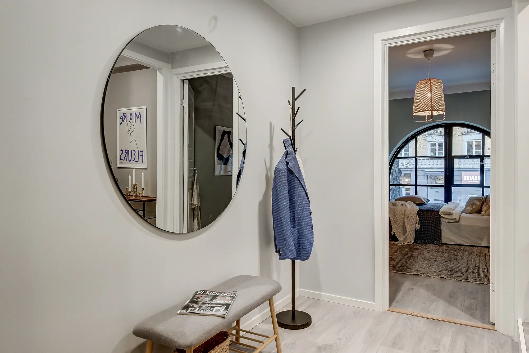 半弧形窗,赋予家庭公寓独特魅力-15