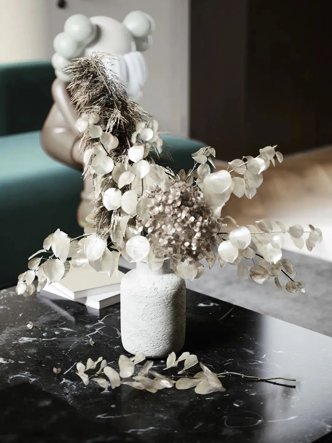 摩登时代大平层,水泥灰与木质元素的自然碰撞-35