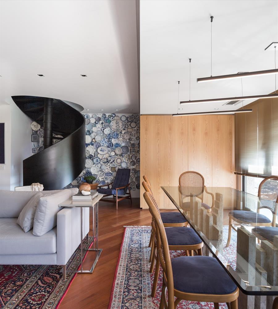 藏品公寓 | 隐秘优雅,木质雕塑的惊艳设计-3