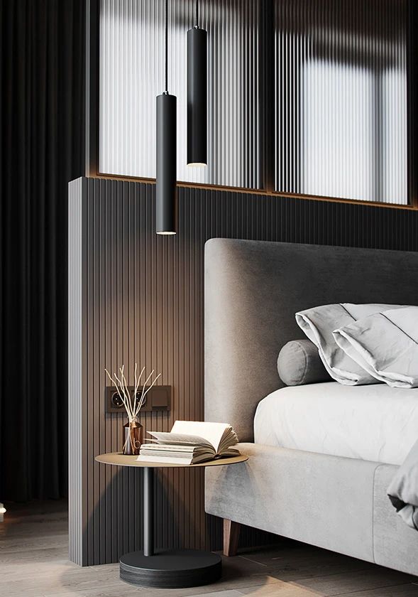 89㎡原木黑家居丨Alexander Bocharov-23