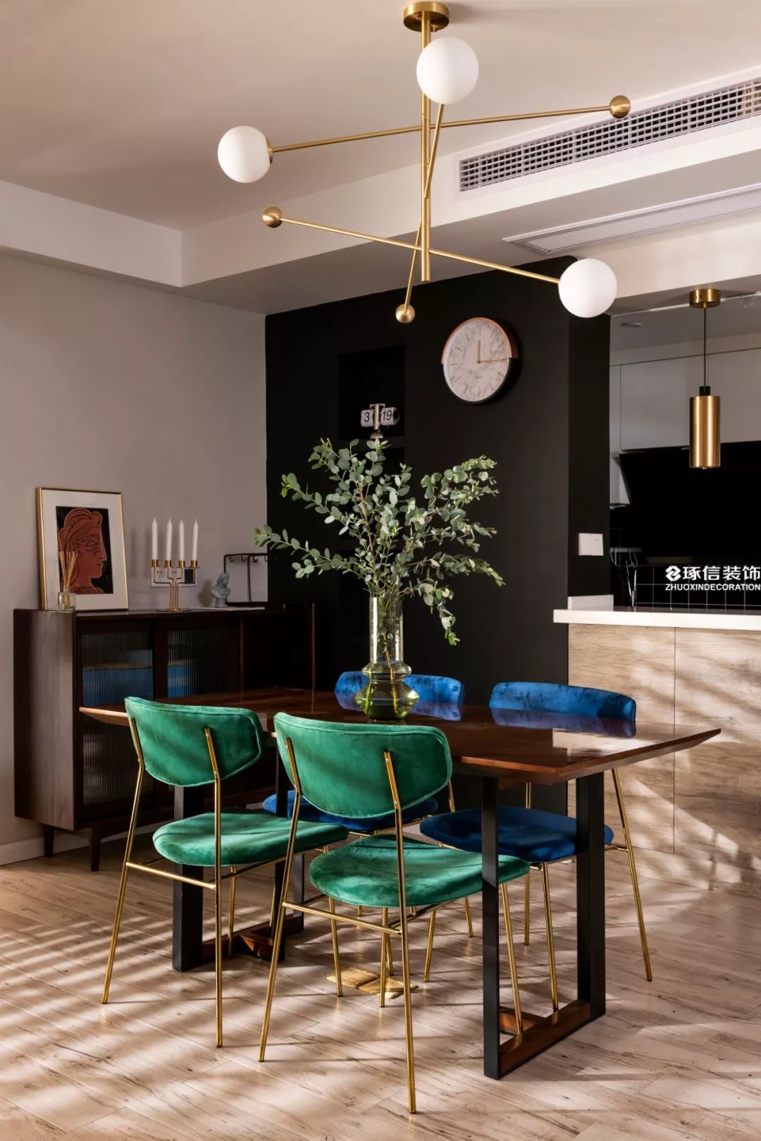 现代轻奢智能爱巢，80m²蜕变 170m²协信春山台设计案例-60