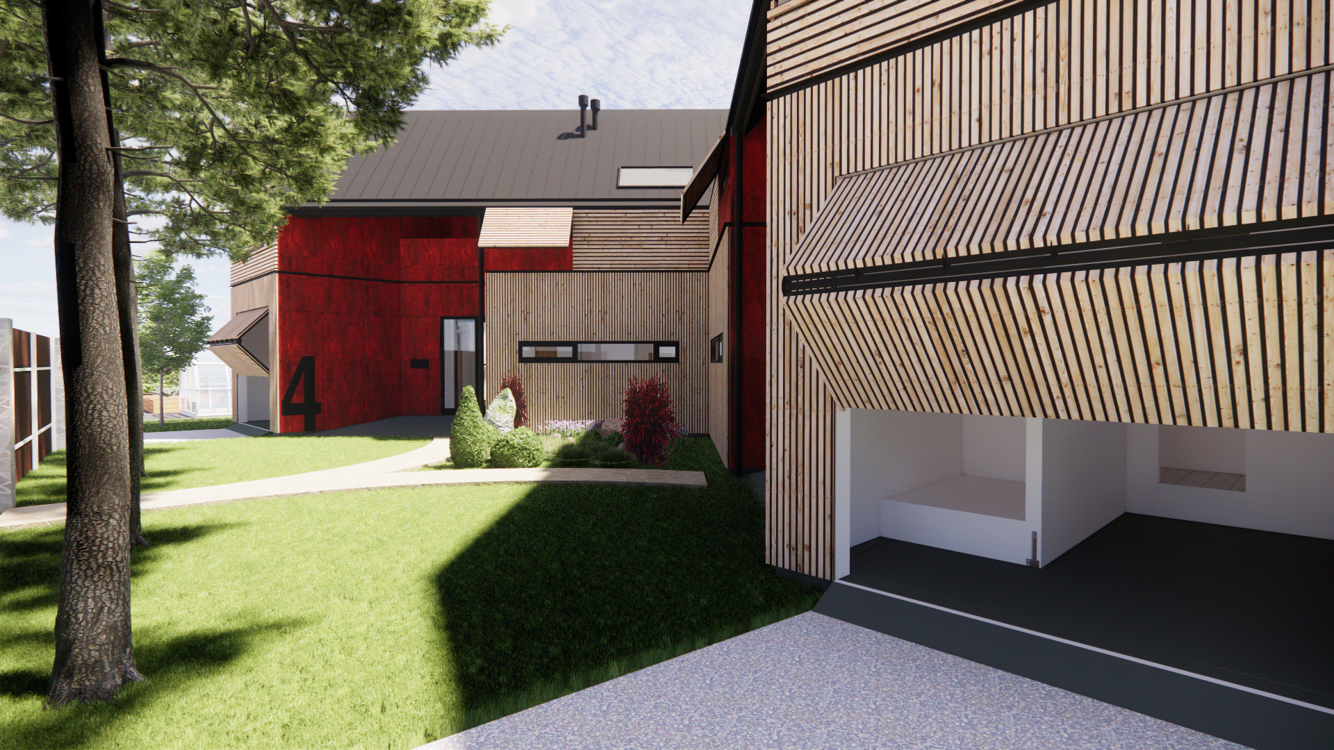 地块景观设计（适用于大家庭）-1