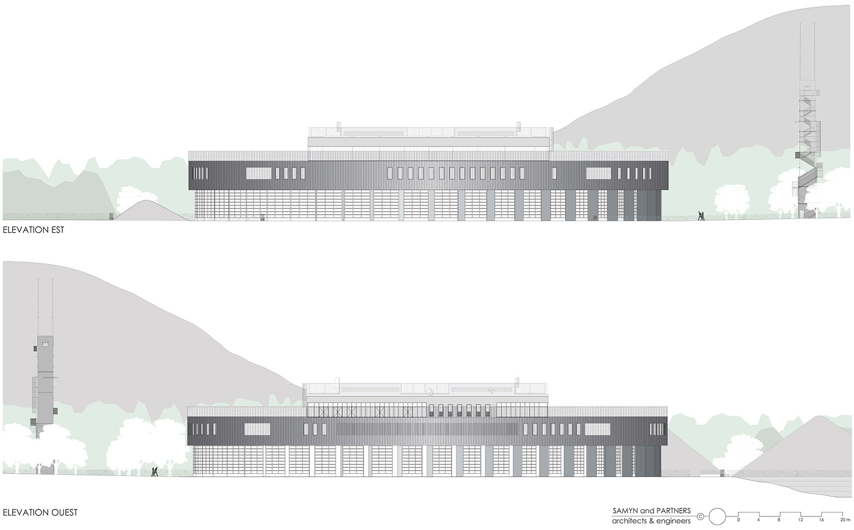 比利时圆形消防站 / Philippe SAMYN and PARTNERS-144