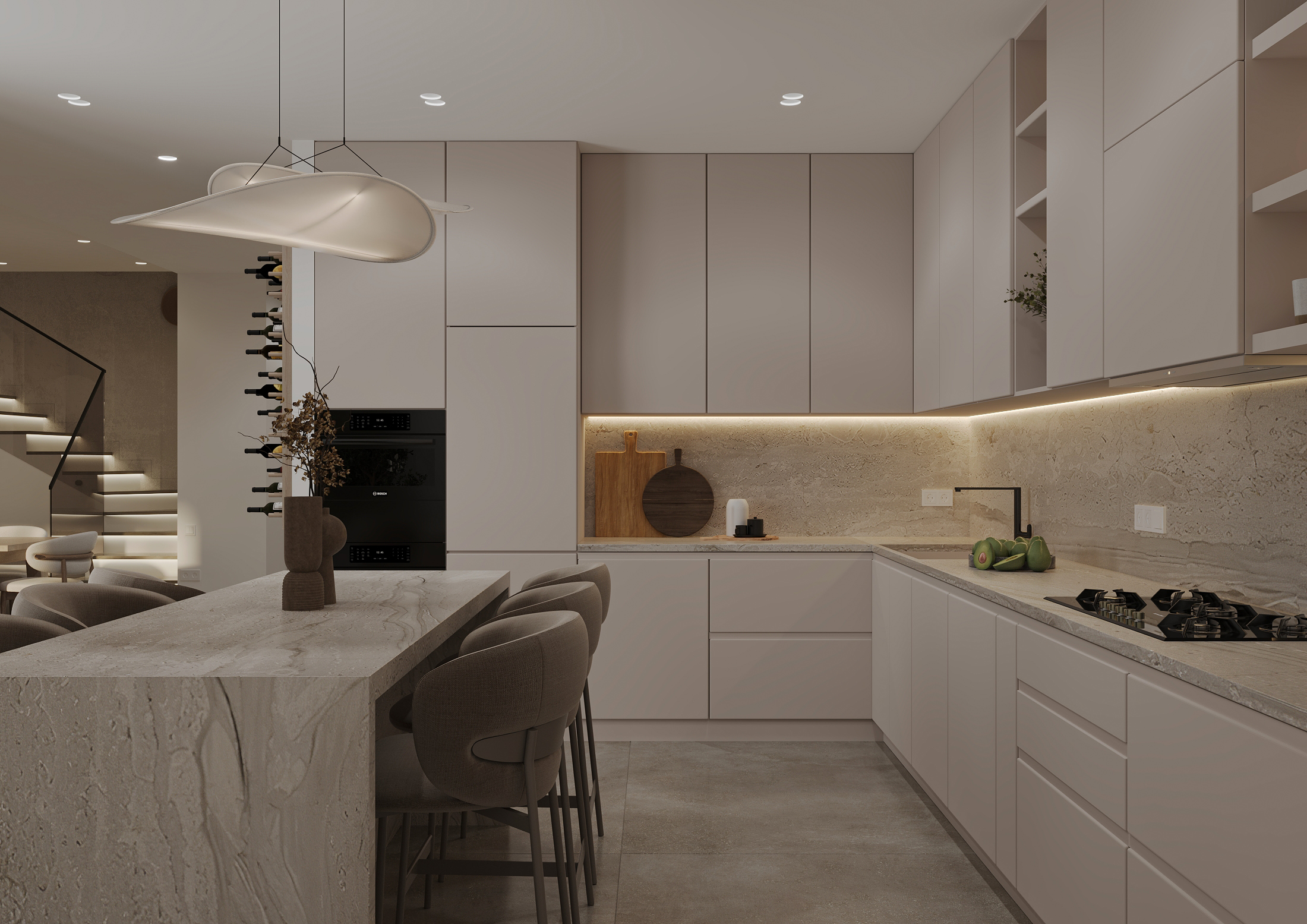 Scandinavian private house interior design-17