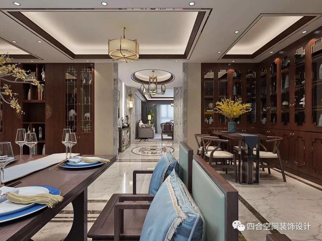 太原星泰小区 | 新中式风格演绎大气优雅生活-18
