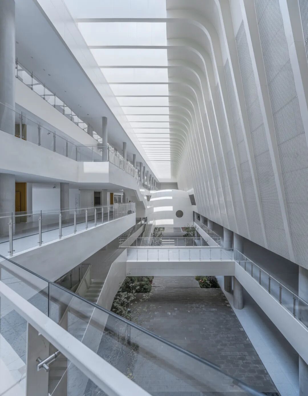 体块丰富的教学综合体：上海世外教育附属相城高新区实验小学-35