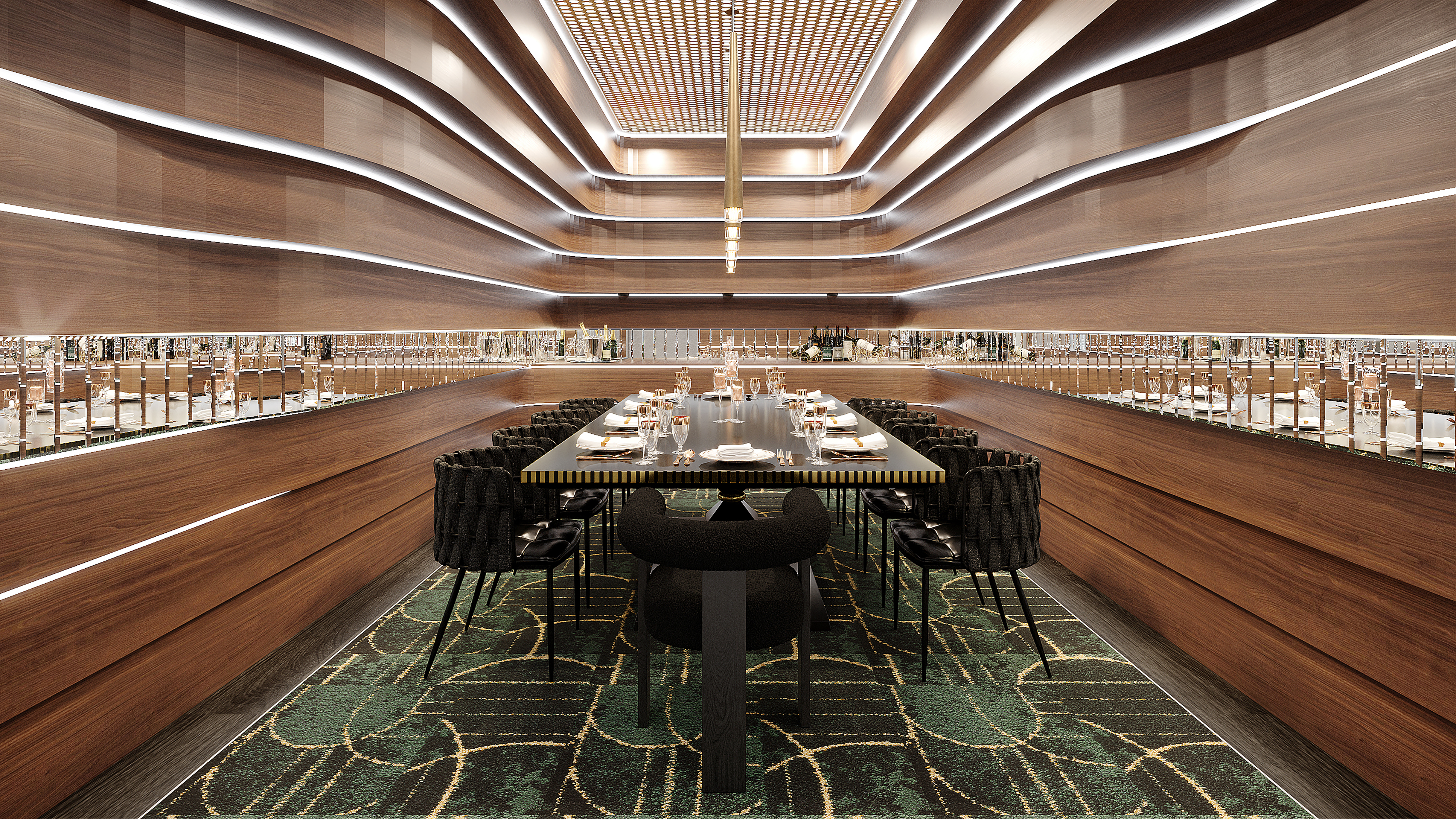 Te·as餐厅3D渲染图丨美国丨MR Rendering-11