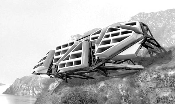 ‘Hiding in Triangles’山地自行车酒店丨意大利-1