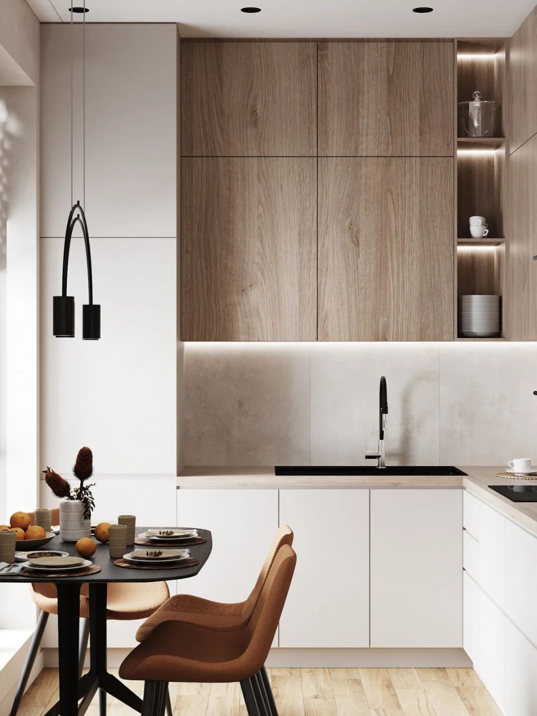 木灰色简约公寓丨Marina Bessmertnaya-13