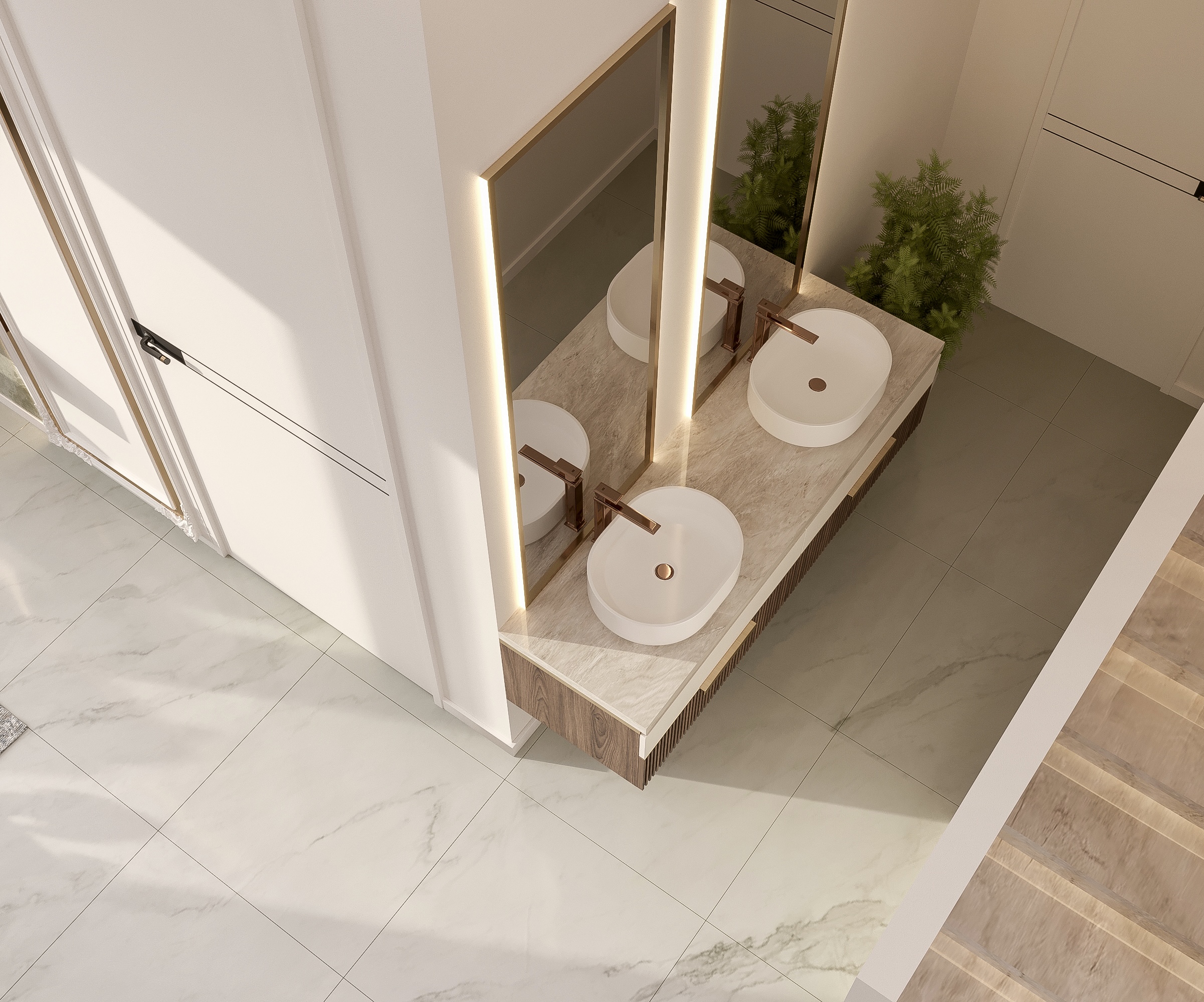 新古典主义别墅接待处丨沙特阿拉伯-11