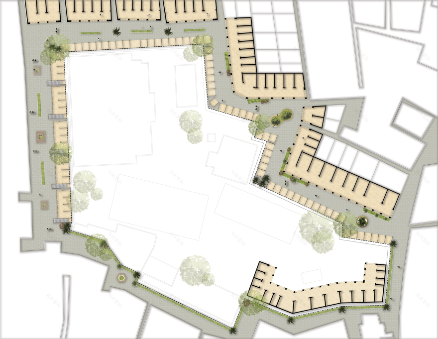 Replanned Mit Okba Market 城市设计丨Helwan 大学美术学院建筑系-25