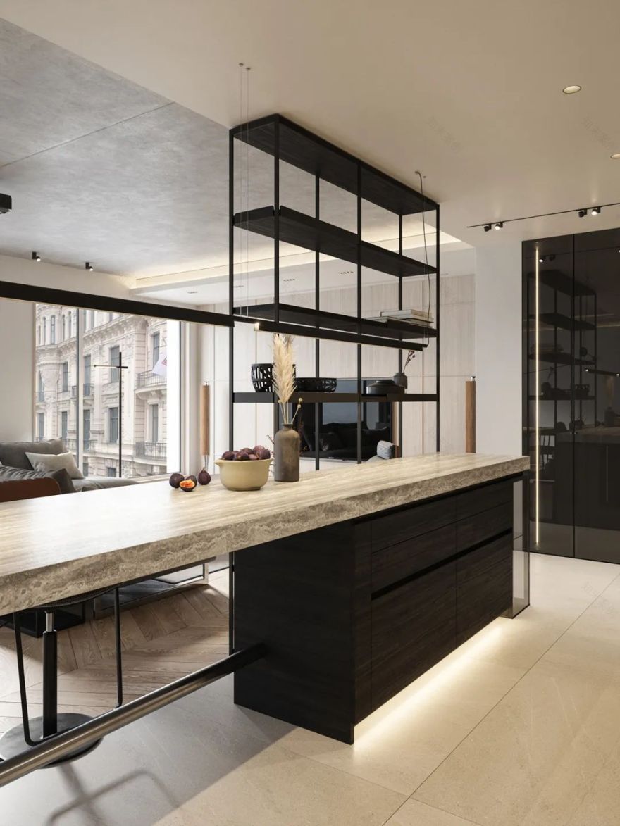 140㎡简约主义,极致舒适生活哲学-7