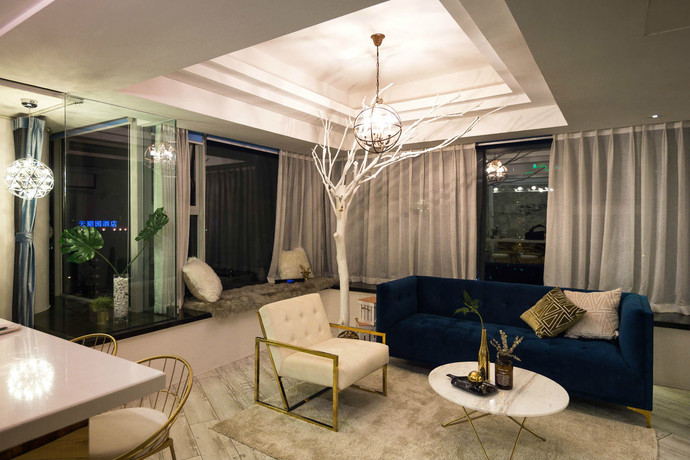 这个60㎡家有个270°观景窗  小柯-4