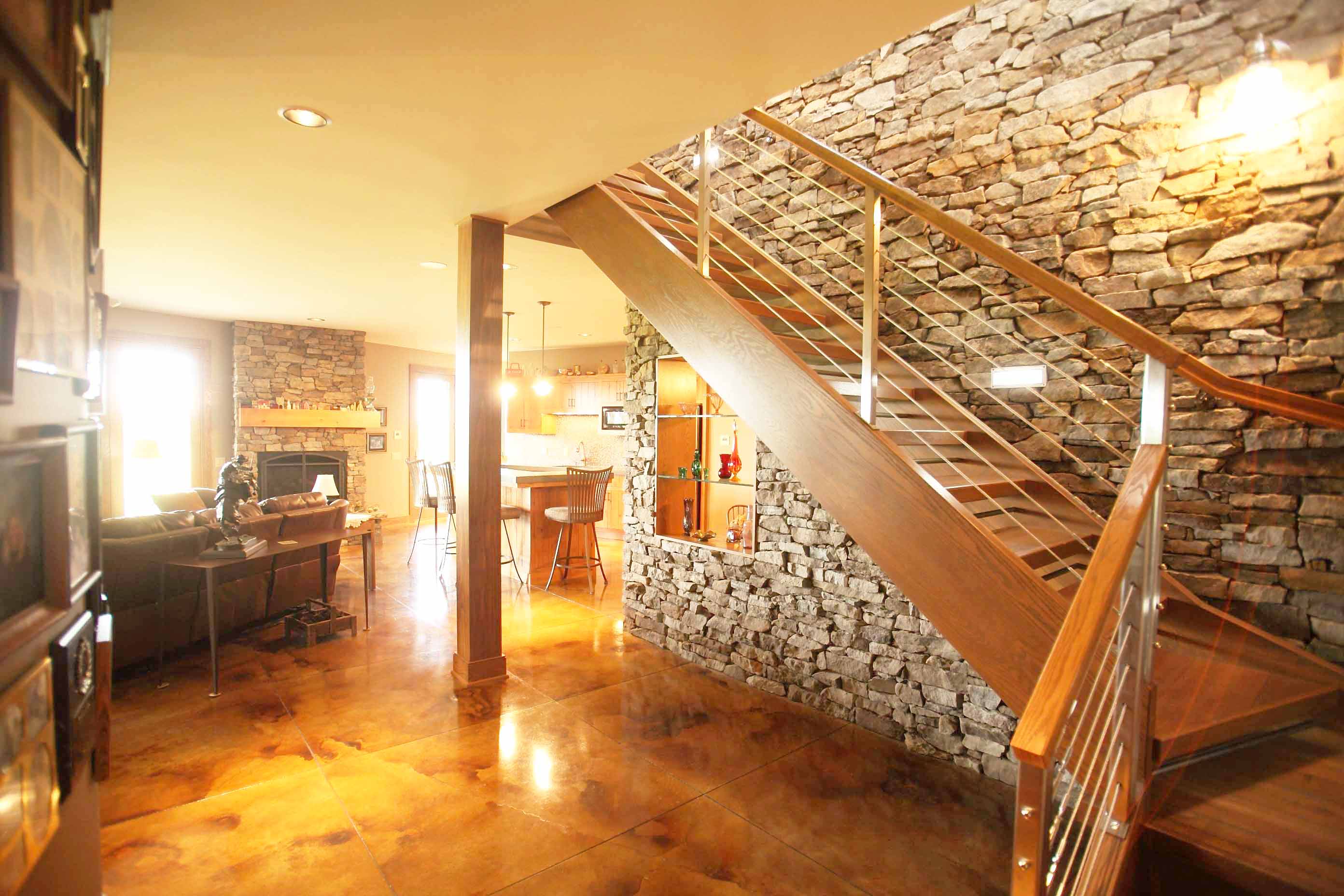 明尼苏达州北部现代农场风格退休宅-35