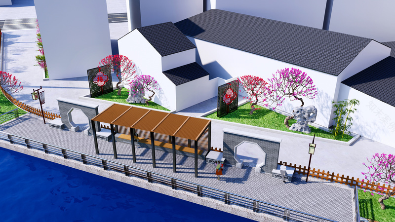 干江梅花仙境 · 打造梅岭特色梅花村-13