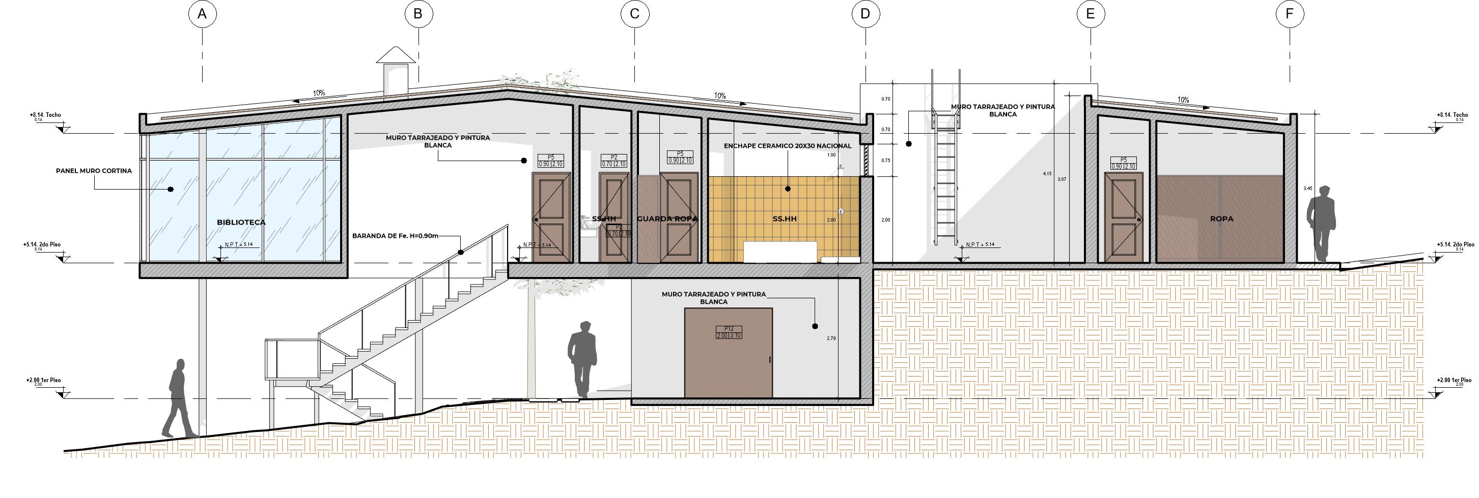Casa Vidrio (Revit)-8