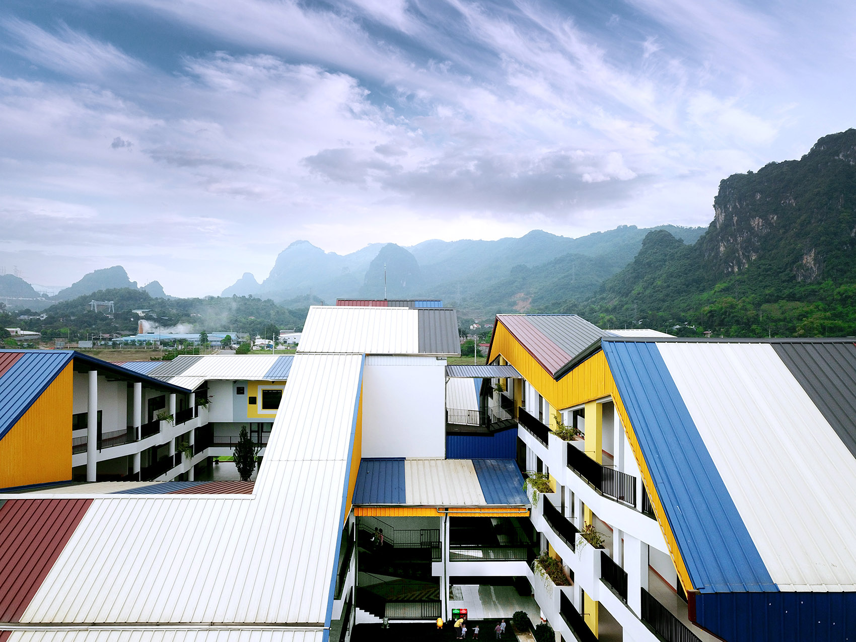 DA HOP校园，越南 / 1+1>2 Architects-15