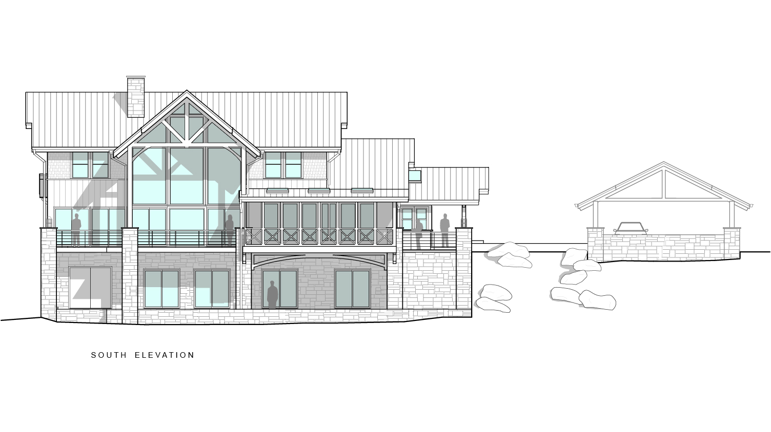 湖滨戏剧性周末度假胜地——尼格曼住宅-19