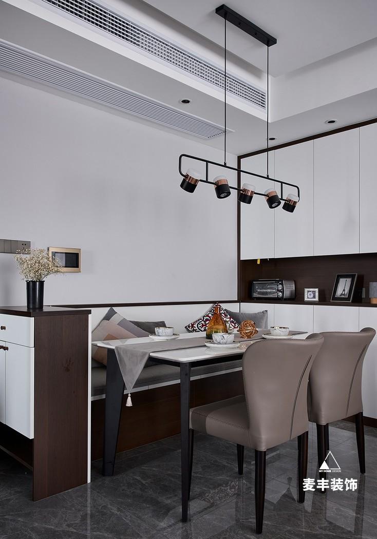 麦丰国际设计丨 90㎡现代简约家居,自然与理性的完美融合-8