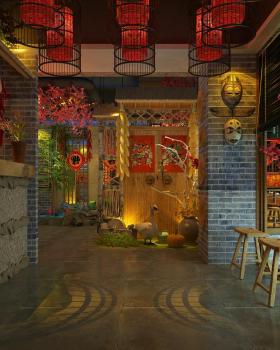 大连福记餐厅设计 | 精致公共空间与卫生间美学
