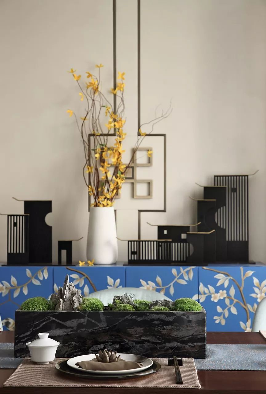 新中式装修风格 | 简约优雅，传统与现代完美结合-92