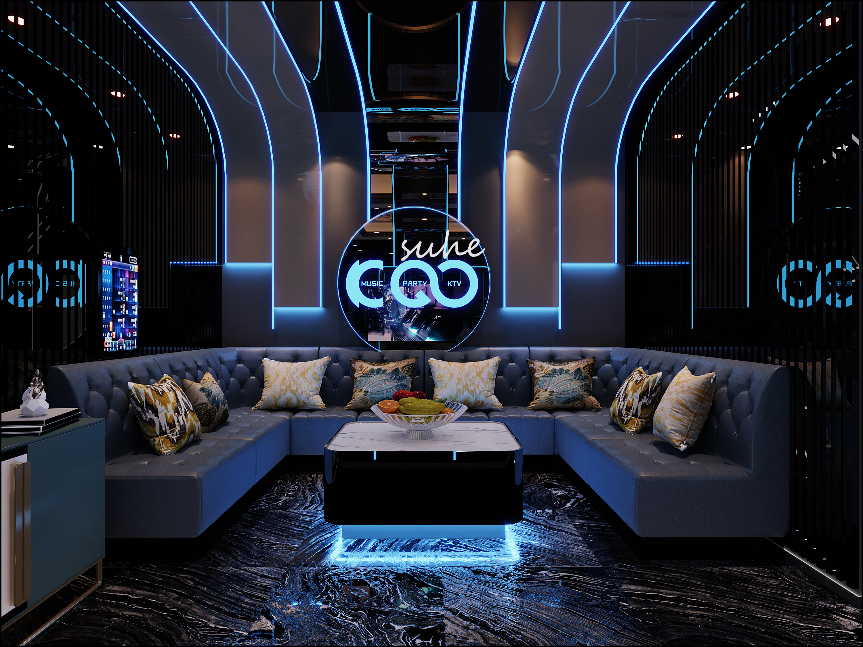 KTV设计——质感强烈，氛围十足-6